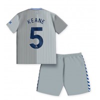 Everton Michael Keane #5 3rd trikot Kinder 2023-24 Kurzarm (+ Kurze Hosen)